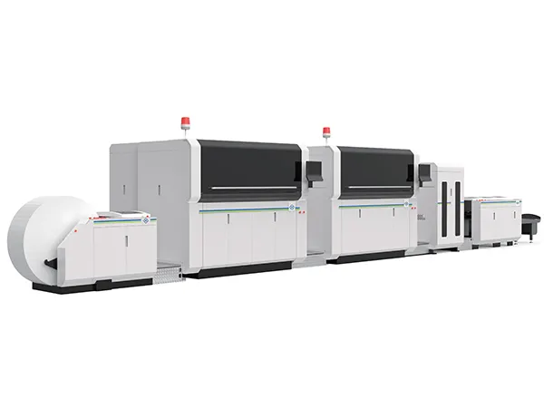 Four-Color Digital Rotary Inkjet Printer